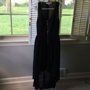 Black dress/ sheer